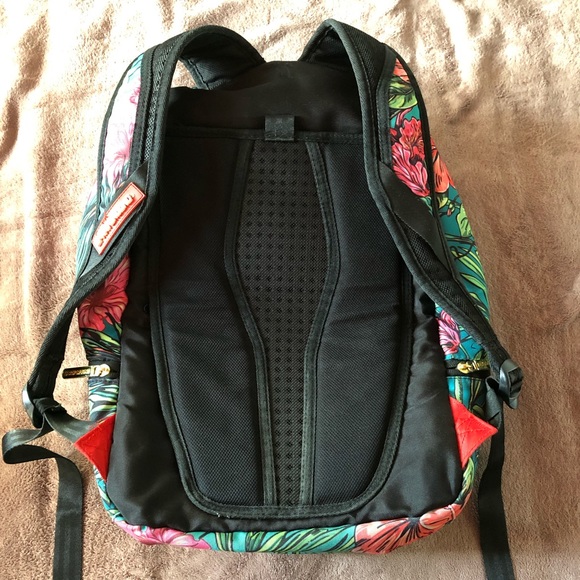 sprayground jungle lips backpack